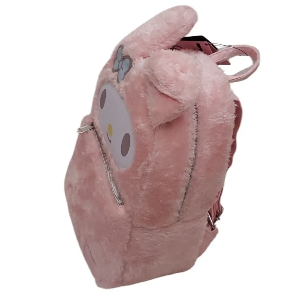 Loungefly My Melody Cosplay Fuzzy Figural‎ Mini Backpack - Picture 8 of 10